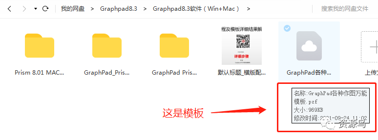 神器！GraphPad作各种图万能模板，输入数据，直接出图！