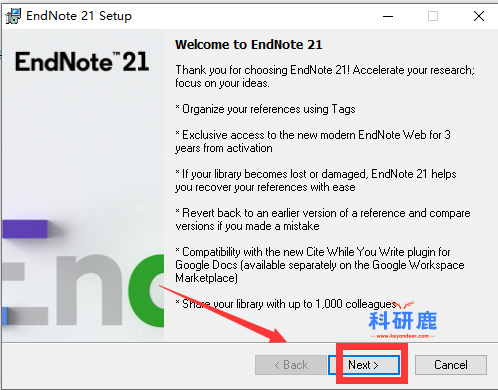 EndNote 21 破解版安装包 | Win英文版 | 文献管理软件 | 下载及安装教程